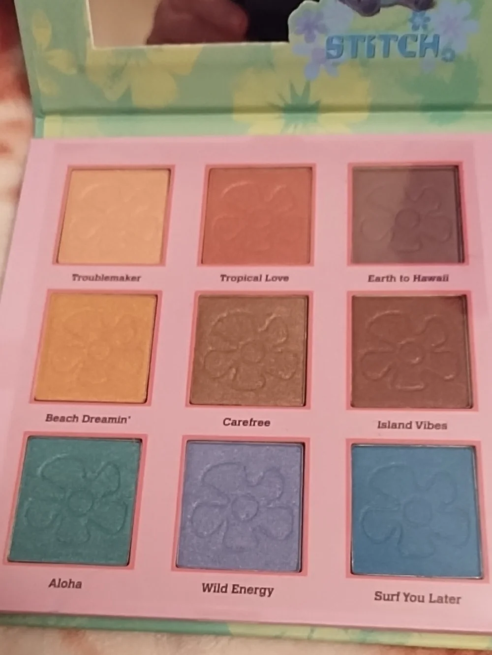 Disney Stitch Eyeshadow Palette NWT